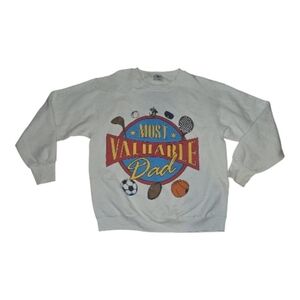 Vintage Most Valuable DAD crewneck Size L